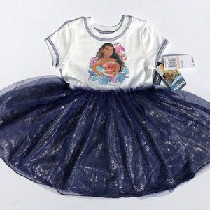 Disney MOANA Girls Summer Party Festival Tutu Dres